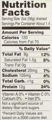 Vista 5 de Wild Planet Filetes de cola amarilla sin hueso sin piel en aceite de oliva virgen extra, 4 onzas (paquete de 12)