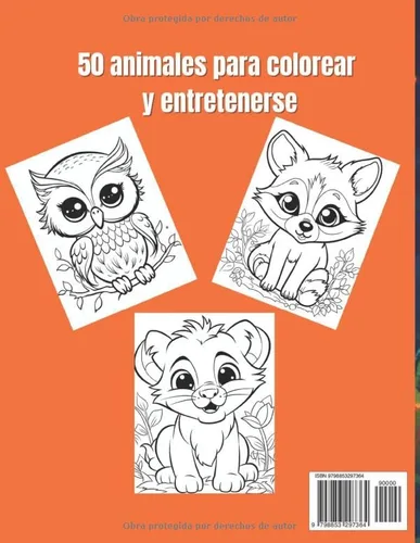 Vista 2 de Aventuras de colores Diviértete coloreando el mundo animal!!! (Spanish Edition)