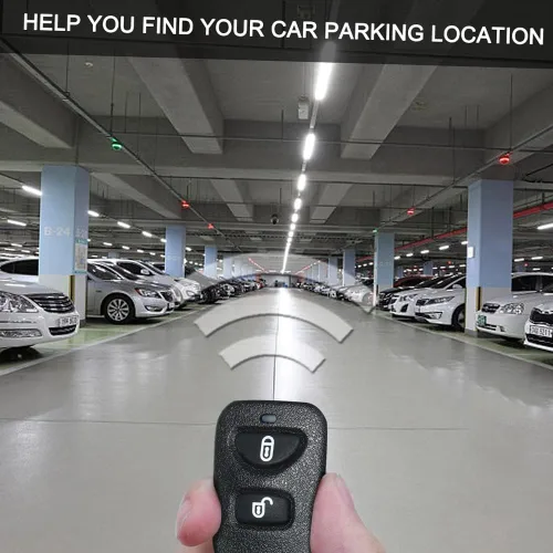 Vista 4 de Shkalacar Kit central remoto universal para automóvil de 12 V, sistema de entrada sin llave para vehículo con bloqueo de puerta, sistema de bloqueo