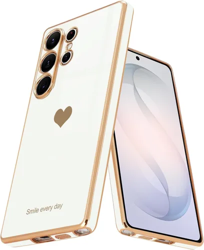 Vista 52 de Teageo para Samsung Galaxy A15 4G 5G Funda para mujeres y niñas, diseño de corazón de amor, lujoso brillo, cubierta trasera suave, parachoques