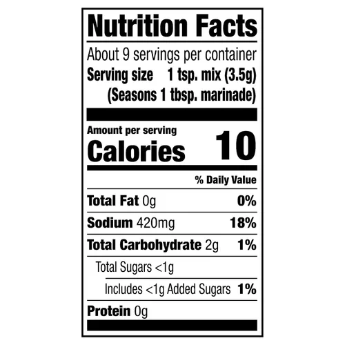 Vista 2 de McCormick Grill Mates Mezcla de adobo de mezquite, 1.06 oz