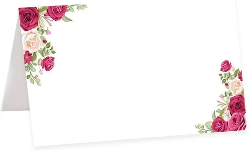 Vista 34 de Andaz Press Tarjetas de mesa de otoño y otoño con hojas de arce para mesas de fiesta de boda, tarjetas de lugar con nombre de asientos, puntuadas