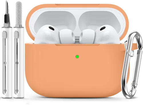 Vista 37 de Ljusmicker – Funda para AirPods Pro 3 (2025) con juego de limpieza, funda protectora de silicona suave para Apple AirPods Pro 3ra