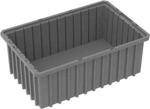 Vista 7 de Akro-Mils 33166 Akro-Grid - Caja modular de plástico ranurada dividible apilable