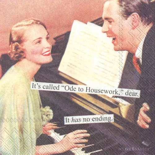 Vista 13 de Boston International IHR Anne Taintor, 20 unidades de servilletas de papel para cóctel y bebidas, 5 x 5 pulgadas, apreciadas (C824100)