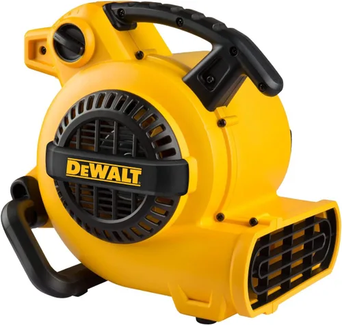 DEWALT Movedor de Aire Portátil, 276W Ventilador de Piso de 3 Velocidades, Ventilador Soplador Utilitario, 1/5 HP 600 CFM Secador de Piso, Secador