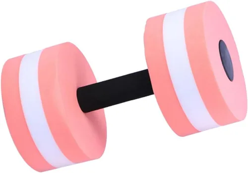 Vista 6 de Kisangel 2 piezas de suministros deportivos de yoga para mujer, mancuernas para piscina, mancuernas para ejercicio, barras de mano