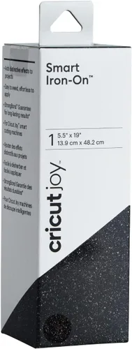 Vista 9 de Cricut Joy Smart Glitter - Vinilo termotransferible para planchar, color aguamarina, (rollo de 5.5 x 19 pulgadas), vinilo de transferencia de calor