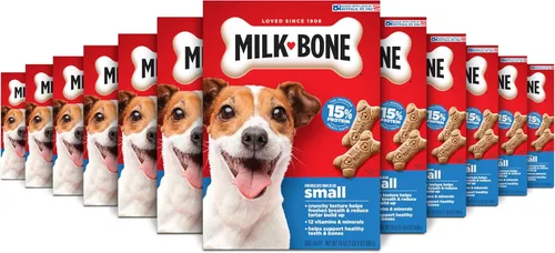 Vista 10 de Milk-Bone Original Dog Treats Galletas para Perros Grandes, 10 Libras (El Embalaje Puede Variar)