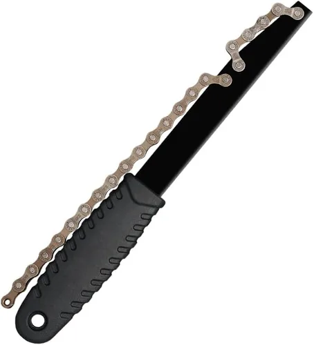 Oumers Llave de látigo de cadena de bicicleta, herramienta de extracción de volante de bicicleta, llave de extracción de piñón de bloqueo,