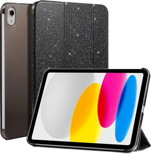 Vista 48 de CoBak Funda para iPad (A16) 11ª generación de 11 pulgadas 2025, iPad de 10.9 pulgadas 2022, funda protectora delgada con carcasa trasera translúcida
