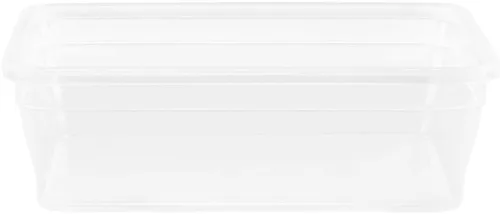 Vista 7 de Snapware Total Solutions - Juego de 5 recipientes de plástico para almacenamiento de alimentos, herméticos y a prueba de fugas, tapas sin BPA, apto