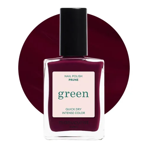 Vista 25 de Manucurist Green - Esmalte de uñas de secado rápido, color berenjena, esmalte de uñas morado oscuro, sin 9 unidades, a base de plantas y vegano,