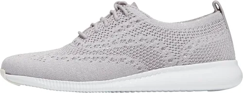 Vista 2 de COLE HAAN 2. Zerogrand Stitchlite Oxford, gris Dappleplateado metálico tejidoblanco óptico, 8, Dapple GrisPlata Metálico TejidoBlanco Óptico