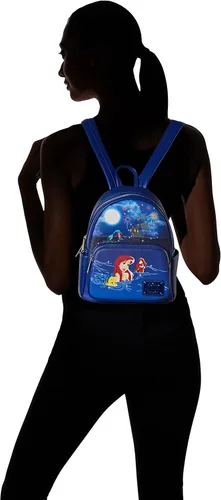 Vista 6 de Loungefly Disney Little Mermaid Fireworks Mini Backpack