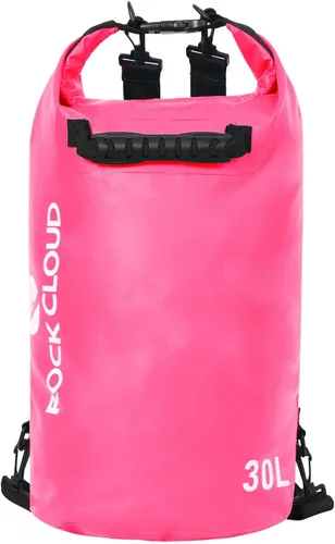 Vista 9 de Rock Cloud - Bolsa seca impermeable de 7.93 galones, para kayak, rafting, navegación, playa, surf, natación, canoa, campamento, senderismo, pesca