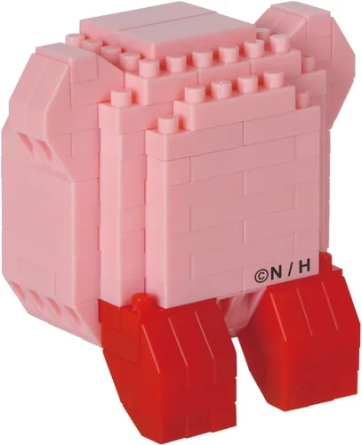 Vista 2 de nanoblock - Kirby - Inhalando Kirby, kit de construcción de la serie de colección de personajes